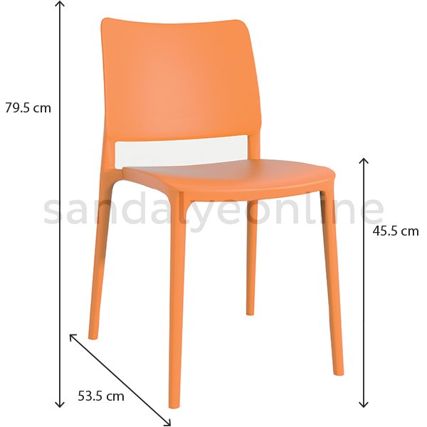 sandalye-online-joy-plastik-sandalye-turuncu-olcu