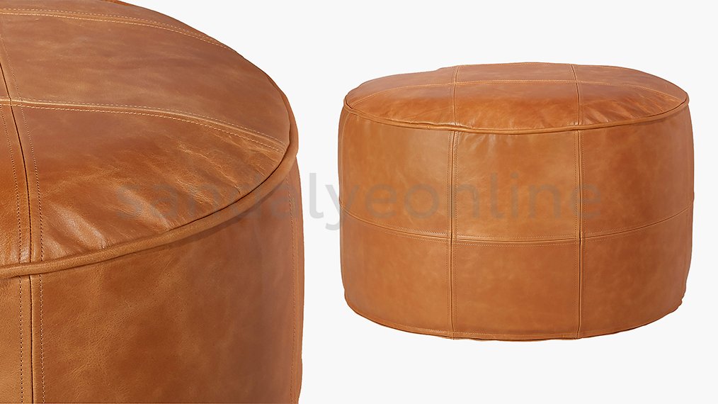 chair-online-roun-leather-pouf-detail
