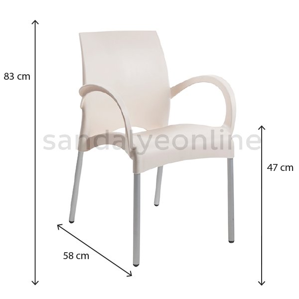 sandalye-online-vital-kolcakli-plastik-bekleme-sandalyesi-bej-olcu